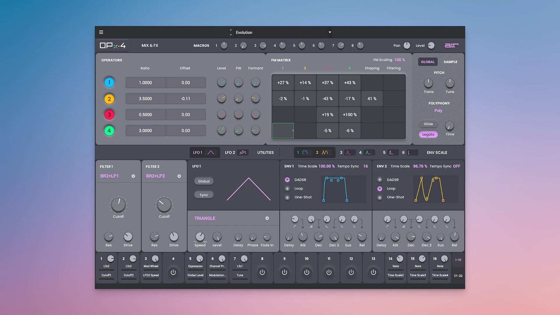 AIR Music Technology OPx-4 screenshot 1